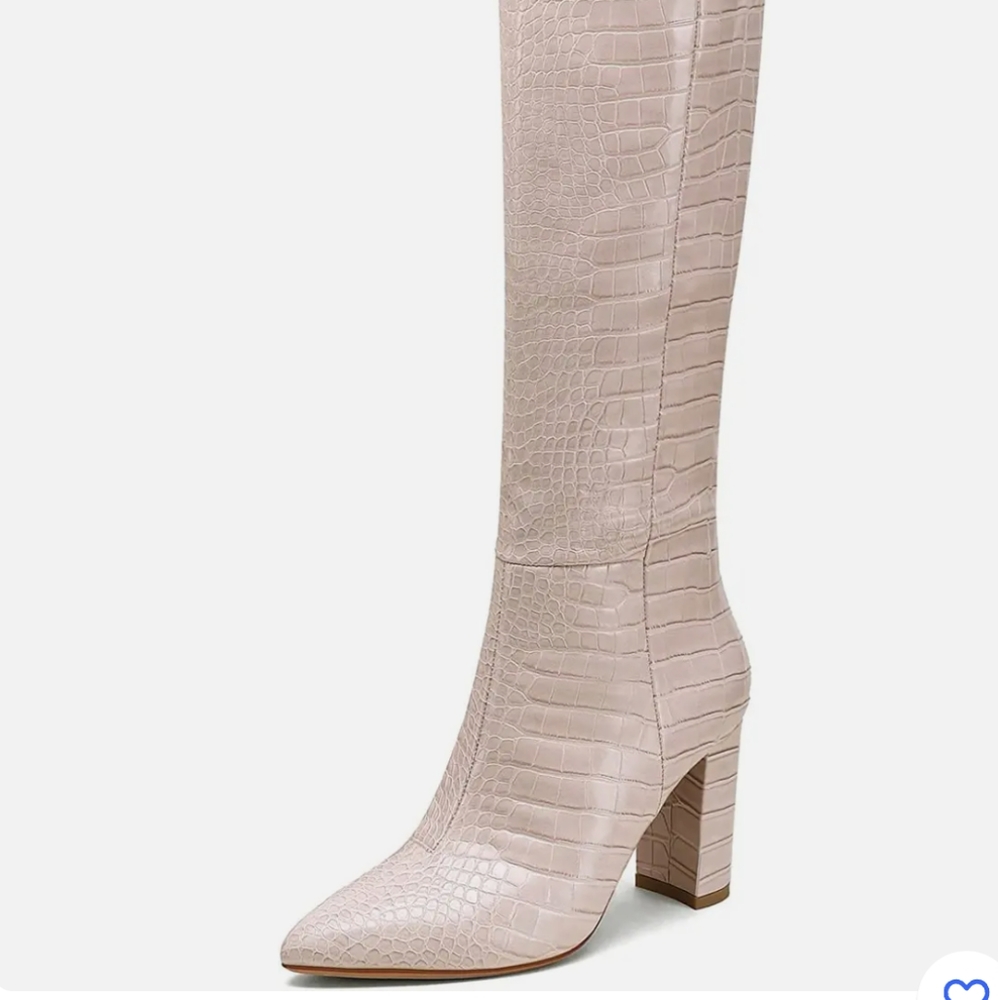 Modatope Knee High Western Boots